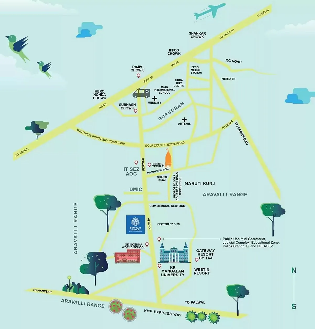 ATS Bonheur Avenue — Sector 35, Sohna