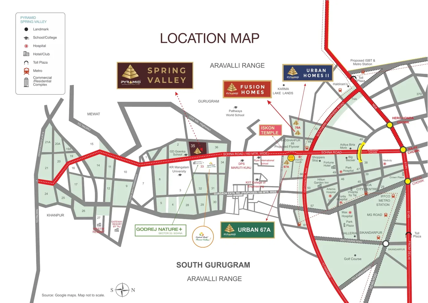 Pyramid Spring Valley — Sector 35, Sohna